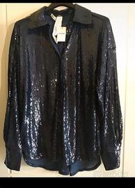 Camicia ricoperta paillettes Tezenis tg. S/M nuova