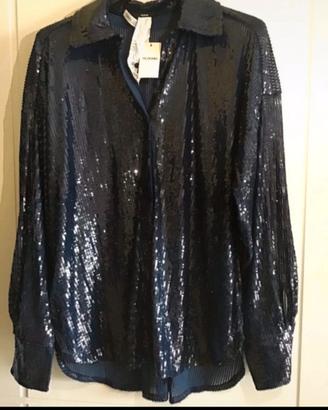 Camicia ricoperta paillettes Tezenis tg. S/M nuova