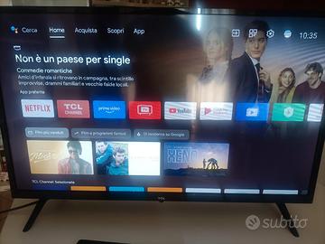 TV smart TCL LED DA 32 Pollici