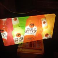 Insegna luminosa anni 80 Bacardi Breezer