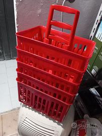 Cestelli porta bottiglie kit 5