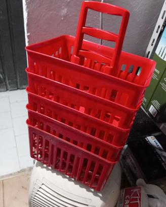 Cestelli porta bottiglie kit 5
