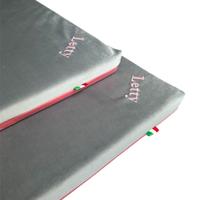 Letty Velvet Cuccia Memory Foam idrorepellente