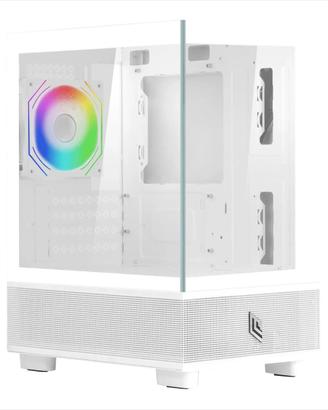Noua Fobia L202 - CASE PC GAMING MICRO-ATX BIANCO