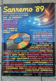 Sanremo '89 partiture musicali