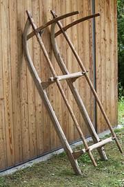 Vecchia slitta Cadorina anni 40. Originale 100%