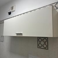 Mobile bianco da bagno