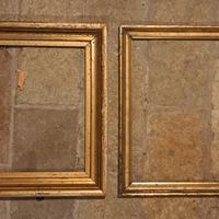 coppia di cornici antiche