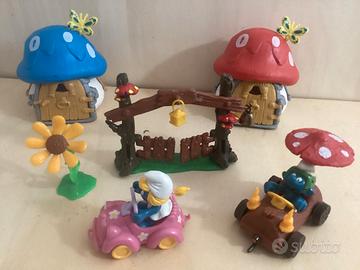 Puffi  casette cancello auto - Peyo  anni 70/80