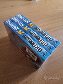 VHS Maxell M 180 tripack