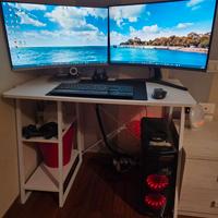 PC Gaming i5‑8600K + GTX 1070 8GB + 24GB 2 Monitor
