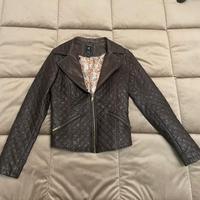 giubbotto in pelle guess