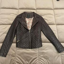 giubbotto in pelle guess