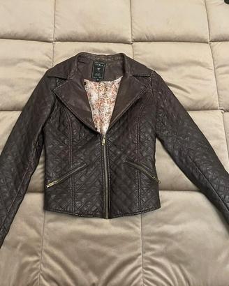 giubbotto in pelle guess