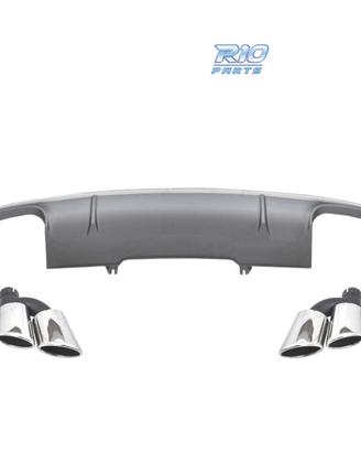 DIFFUSORE PER AUDI A4 SEDAN AVANT 16- SLINE TERMIN