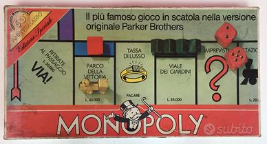 Monopoly gioco di società edizione speciale