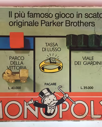 Monopoly gioco di società edizione speciale