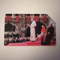 Rarissima sche telefonica del Papa