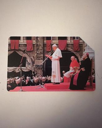 Rarissima sche telefonica del Papa