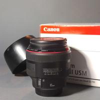 Canon EF 85mm f1.2 serie II