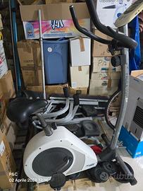 Cyclette+panca pesi+waist trimmer