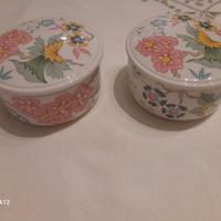 coppia portagioie CHINTZ.  Villeroy & Bosch 