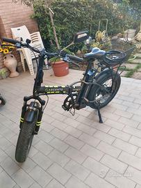 Bici Elettrica ARGENTO MINI MAX+ pieghevole