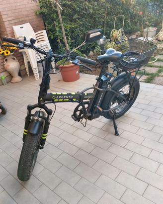 Bici Elettrica ARGENTO MINI MAX+ pieghevole