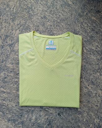 T-shirt Columbia Gialla Taglia M