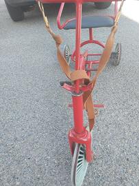 triciclo vintage anni 60 da bambino 
