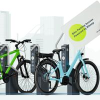 Stazione di parcheggio per biciclette