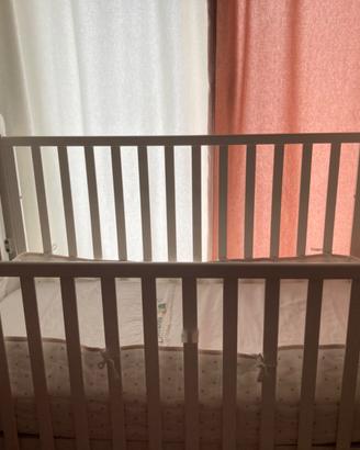 Culla lettino unisex + paracolpi + materasso