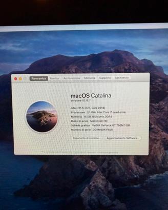 iMac 21.5" fine 2013 + tastiera + mouse