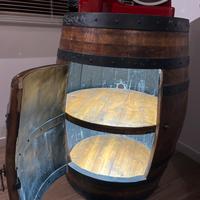 Porta liquore a botte