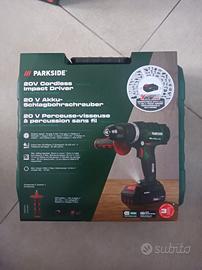 Trapano avvitatore percusione 20V Parkside