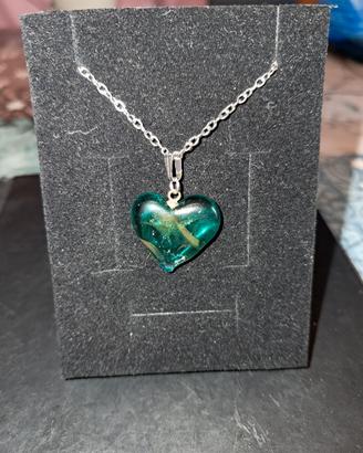 CUORE SAN VALENTINO in Vetro di Murano