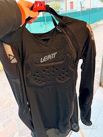 Pettorina Leatt Airflex Stealth mtb protezioni new