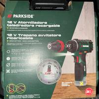 Avvitatore Parkside 12V + Batteria 4ah