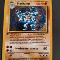 Machamp Ita Set Base 1 edizione pokemon PSA BGS