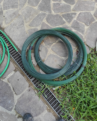 Filo plastificato per recinzione