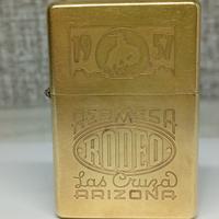 ACCENDINO ZIPPO in Ottone, MARLBORO 1957