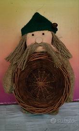 Centrotavola autunnale: L'omino del bosco