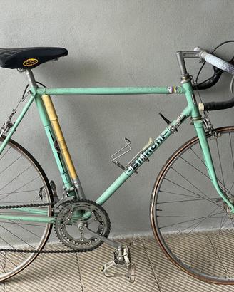 Bicicletta da corsa d'epoca BIANCHI