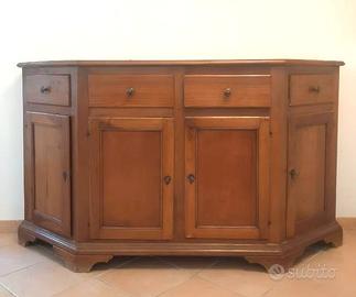 Credenza scantonata  Four-door sideboard