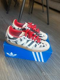 Adidas Samba muccate bianco/nero 38