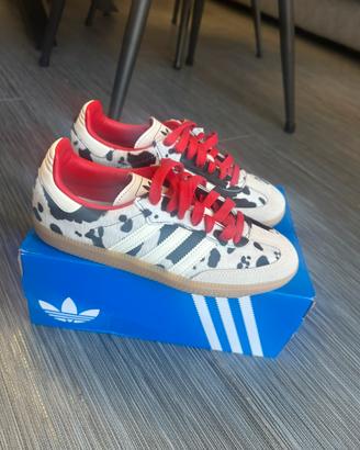 Adidas Samba muccate bianco/nero 38