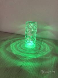 Lampada da tavolo a LED "Rose Diamond Table Lamp"