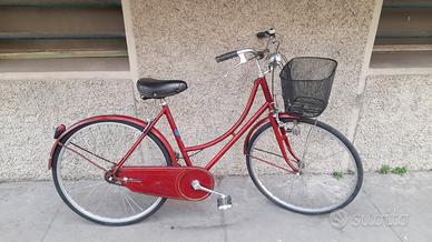 donna ragazza 26 con cestino pronta all'uso 