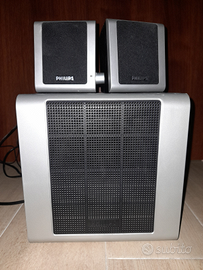 Sistema audio 2.1 pc _TV philips