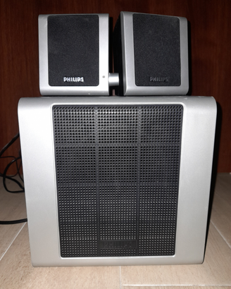 Sistema audio 2.1 pc _TV philips
